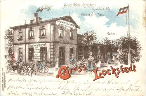 Gruss aus Lockstedt - Gastwirtschaft am Kreuzberg