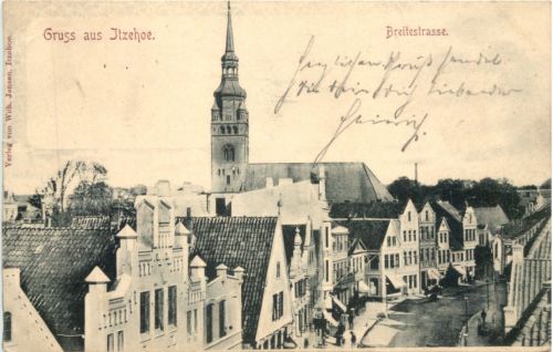Gruss aus Itzehoe - Breitestrasse