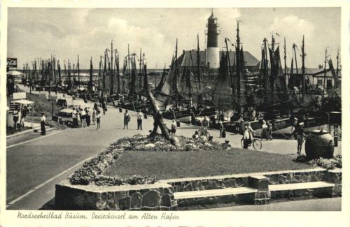Büsum - Dreiecksínsel am Alten Hafen