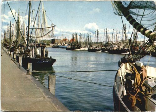 Husum - Fischerboote im Hafen