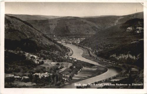Neckartal zwischen Rockenau und Eberbach