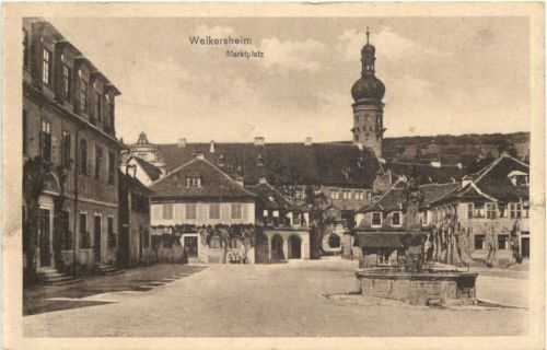 Weikersheim - Marktplatz