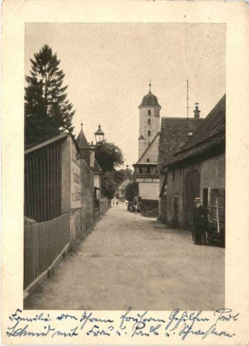 Ellwangen an der Jagst - An der Mauer