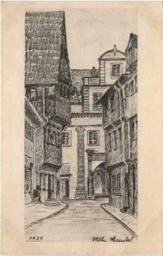 Heilbronn am Neckar - Kleine Metzgergasse