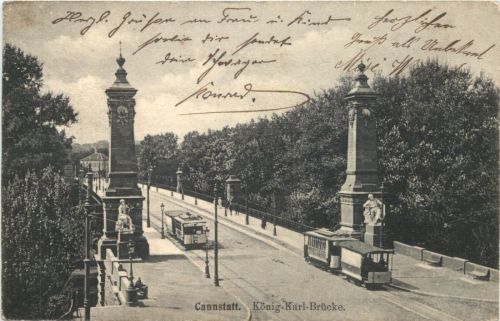 Cannstatt - König-Karl-Brücke