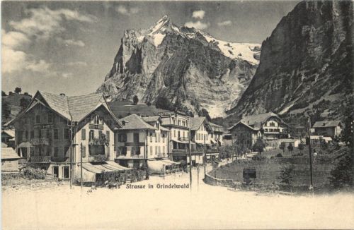 Strasse in Grindelwald