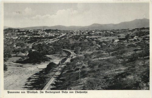 Windhuk - Bahn von Okahandja - Namibia - Deutsch Südwest Afrika