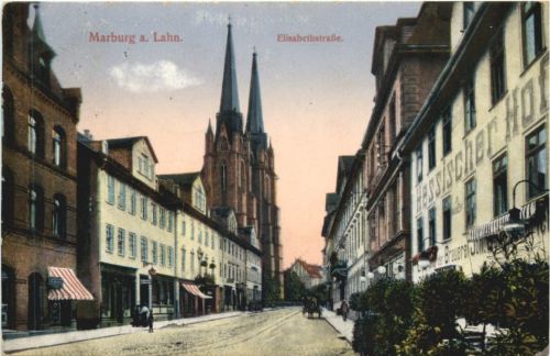 Marburg der Lahn - Elisabethstraße