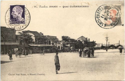 Hanoi - Quai Clememceau - Vietnam