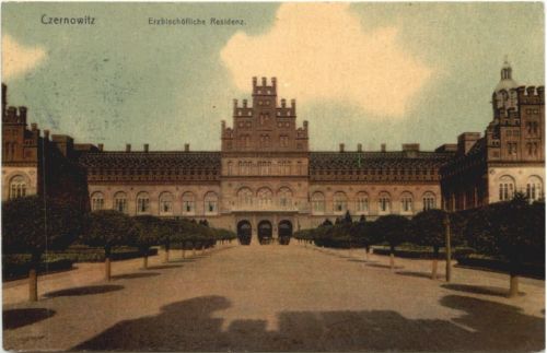 Czernowitz - Erzbischöfliche Residenz - Ukraine