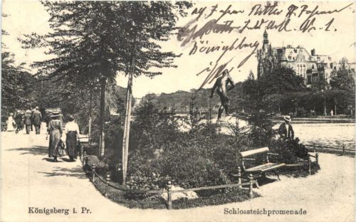 Königsberg in Preussen - Schlossteichpromenade