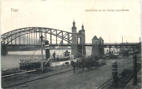 Tilsit - Hafen Partie