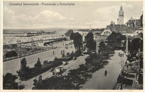 Ostseebad Swinemünde - Promenade
