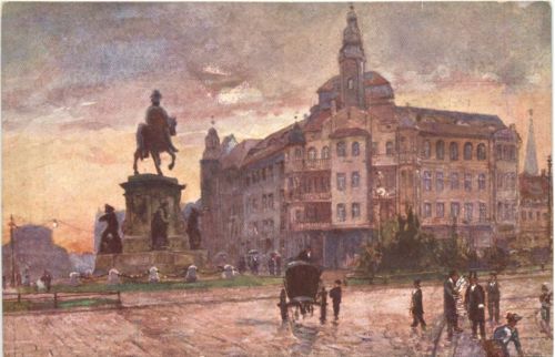 Stettin - Ecke PArade und Königsplatz