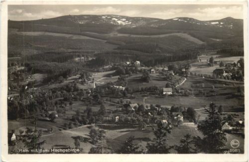 Hain mit dem Hochgebirge - Reisengebirge