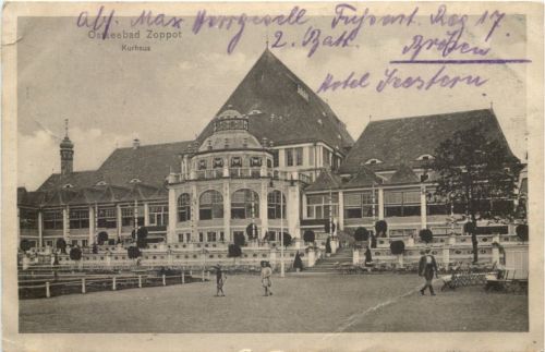 DAnzig - Ostseebad Zoppot - Kurhaus