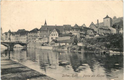 Schwäbisch Hall - Partie am Kocher