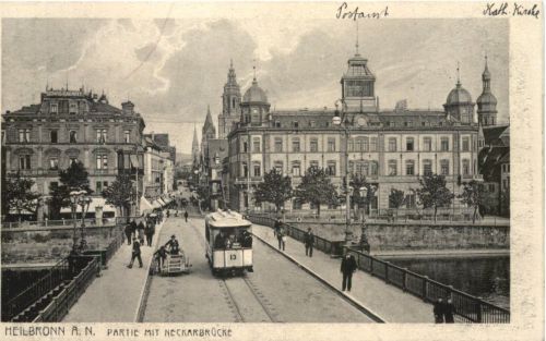 Heilbronn am Neckar - Neckarbrücke