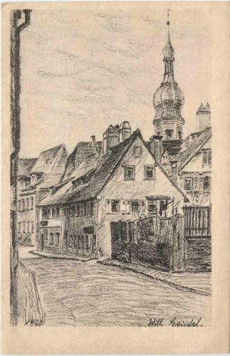 Heilbronn am Neckar - Kleine Bahngasse
