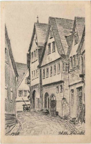 Heilbronn am Neckar - Grosse Bahngasse