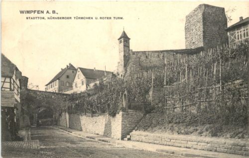 Wimpfen a. B. - Stadttor