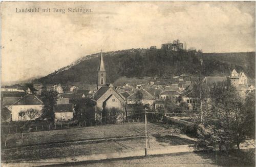 Landstuhl mit Burg Sickingen