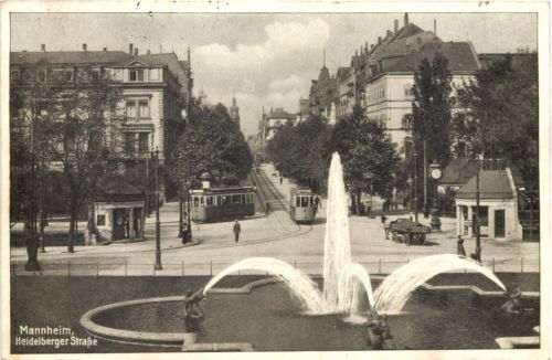 Mannheim - Heidelberger Straße - Feldpost