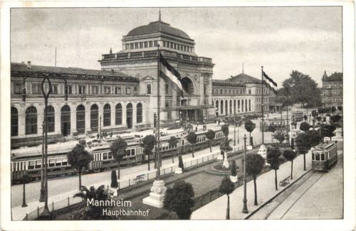 Mannheim - Hauptbahnhof - Feldpost