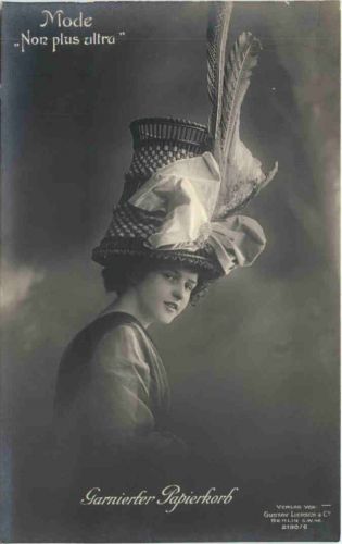 Mode - Garnierter Papierkorb