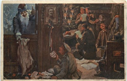 WW1 Fröhliche Weihnachten Weihnachtsmann
