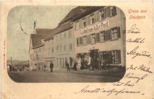 Gruss aus Stockach - Gasthof zum Adler Post