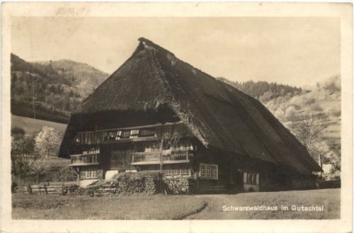 Schwarzwaldhaus im Gutachtal
