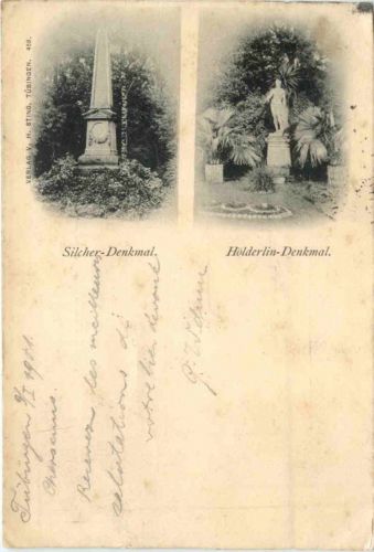 Tübingen - Hölderlin Denkmal