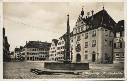 Rottenburg am Neckar - Marktplatz
