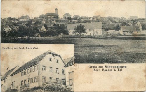 Gruss aus Schwenningen - Hausen im Tal