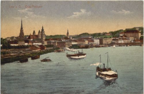 Linz an der Donau - Quai Anlagen