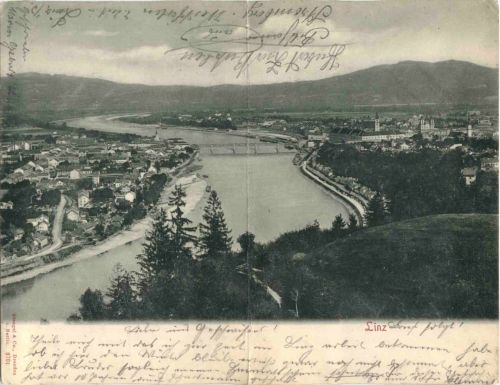 Linz - Klappkarte