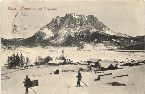Lermos mit Zugspitze - Ski