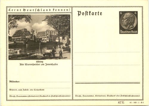 Elbing - Ganzsache