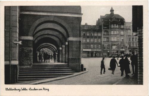 Waldenburg Schlesien - Lauben am Ring