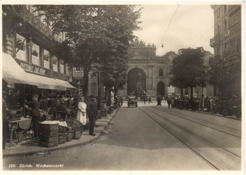 Zürich - Wochenmarkt