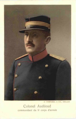 Colonel Audeoud - Schweizer Armee