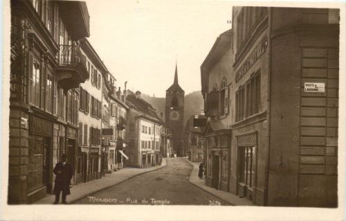 Moudon - Rue du Temple