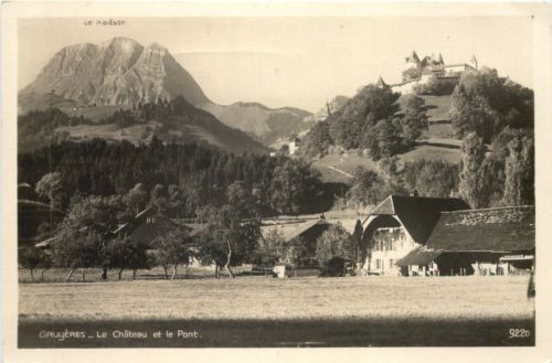 Gruyeres - La chateau