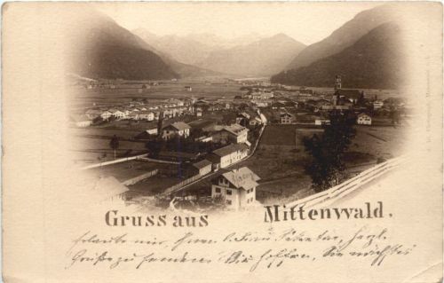 Gruss aus Mitttenwald
