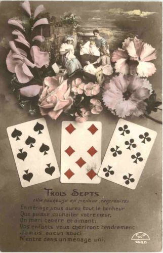 Trois Septs - Spielkarten