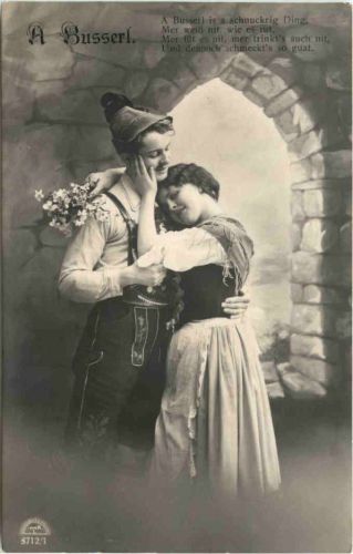 A Busserl - Liebespaar