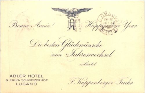 Lugano - Hotel Adler