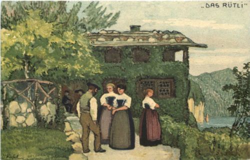 Bundesfeier Postkarte 1913