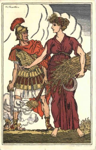Bundesfeier Postkarte 1910